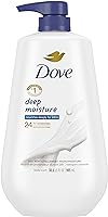 Dove Body Wash with Pump Deep Moisture For Dry Skin Moisturizing Skin Cleanser with 24hr Renewing MicroMoisture...